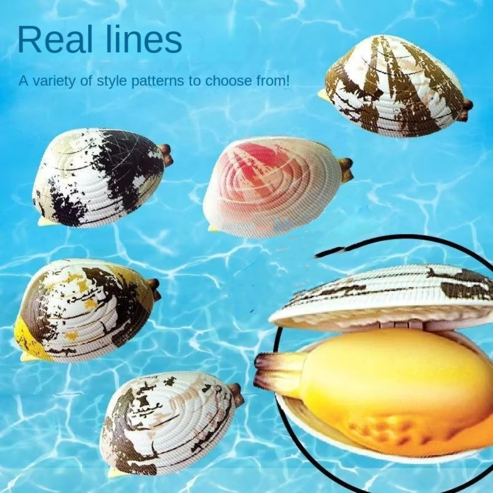 Geschenken Draagbaar waternevelspeelgoed Simulatie Clam Strand Waterspeelspeelgoed Waternevel Lastig speelgoed Druktype waternevel Clam