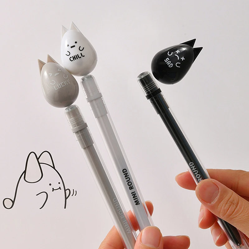 Floating Magic Gel Pen 0.5mm With Cute Animal Design - Lightweight Pen For School Office & Home Use Durable Playful Stationery