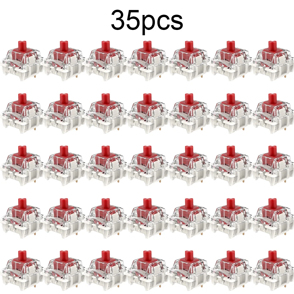 Linear Switches Mechanical Keyboard Switches Smooth Performance Wide Compatibility 3-pin PCB Design Mechanical Switches