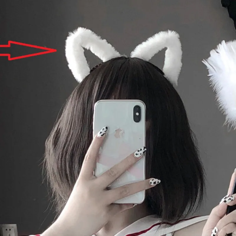 Милая и игривая кровать, флирт, секс, эротика, страсть, искушение, кошачьи уши, кроличьи уши, ролевая шляпа, коллекция головных уборов для селфи