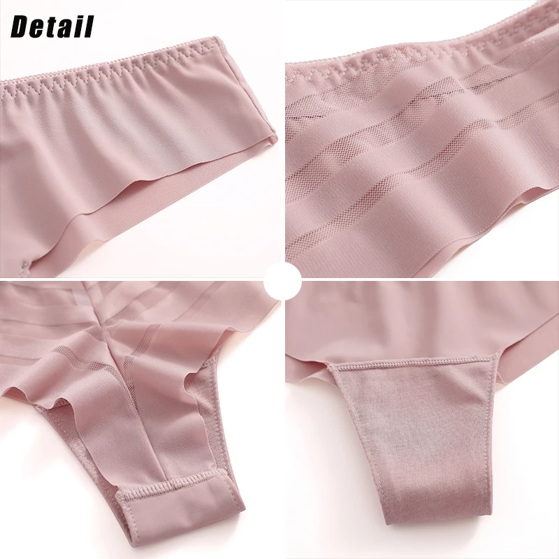 3pcs Women's Sexy Low Waist Briefs Nylon Comfortable Panties Soft Breathable St… - Image 5