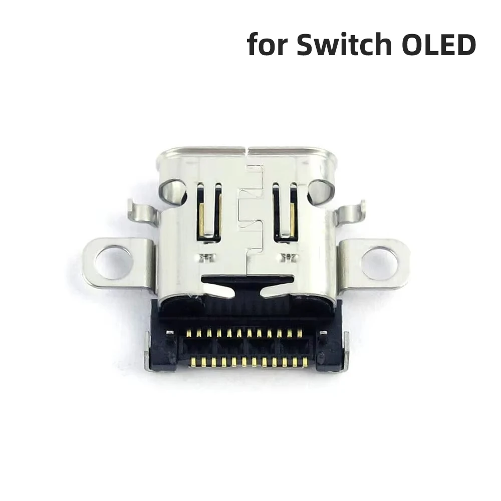 2/5/10pcs Charging Socket Port Type-C Power Connector USB Charging Port Dock for Nintendo Switch NS Lite NS OLED Game Consoles view 4