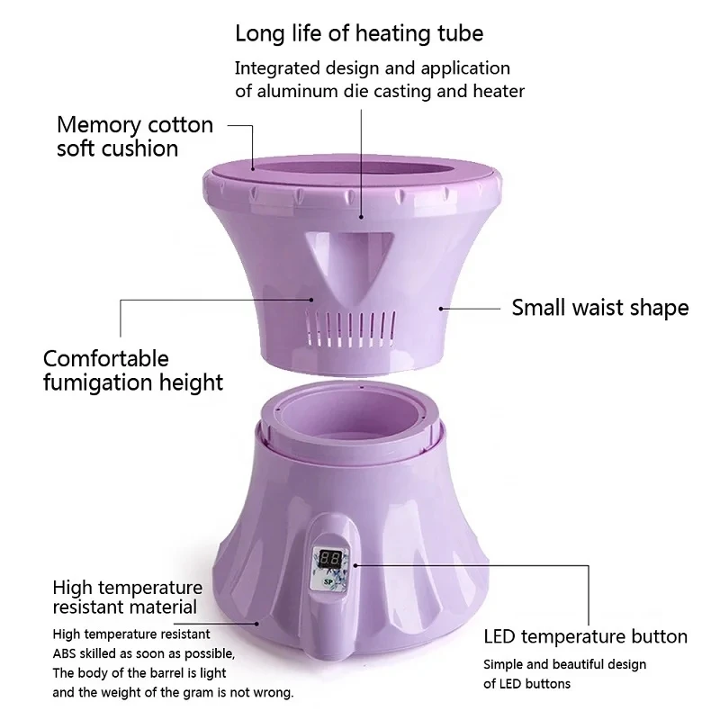 Steam Seat Vaginal Care Women Personal Healthy Steamer Chair Fumigation Instrument Sitting Fumigation Instrument Gynecological