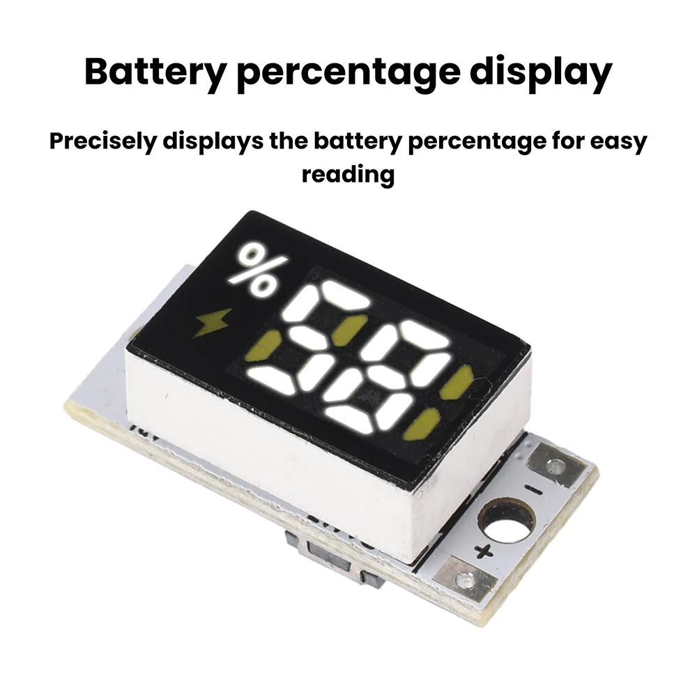 Mini Battery Level Indicator Module 1S 2S 3S 4S Series Lithium Battery Capacity Tester LED Digital Percentage Display Module image 3