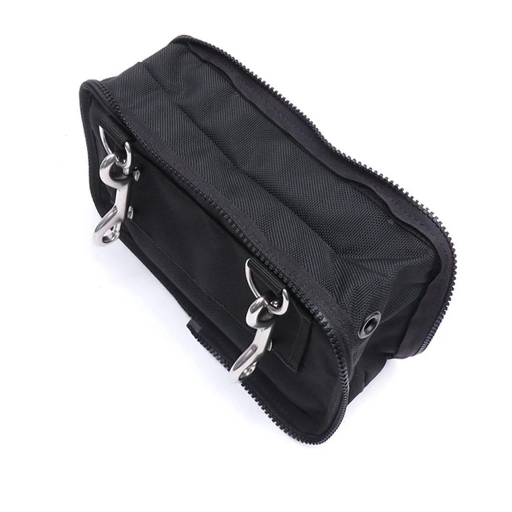 

Mini Scuba Diving Sidemount Storage Bag Double Ended Hook Back Flight Pouch