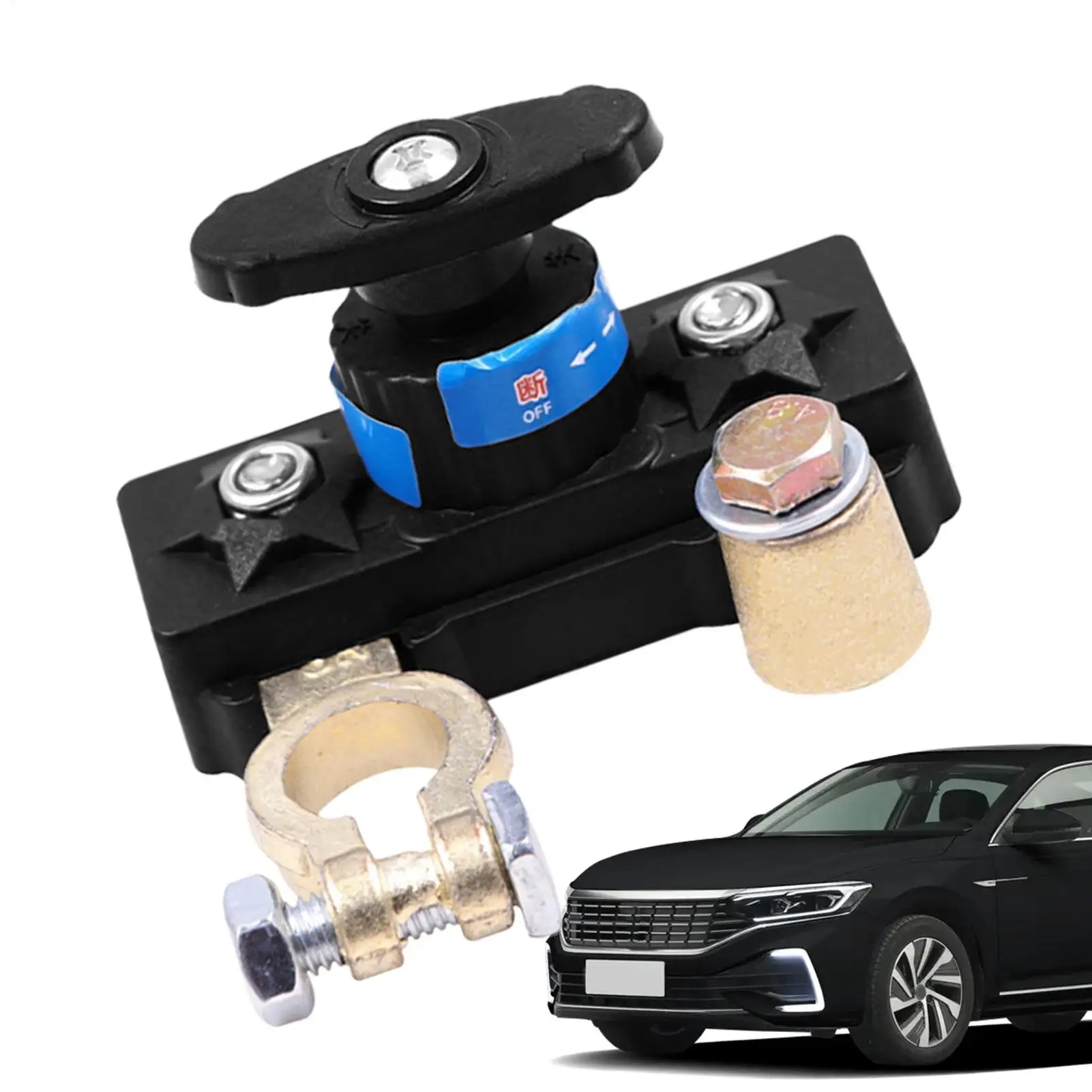 Car Battery Cut Off Switchs Disconnect Automatic Circuit Breaker Anti-Power Off Leakage Protector Universal Auto Parts 12V/24V