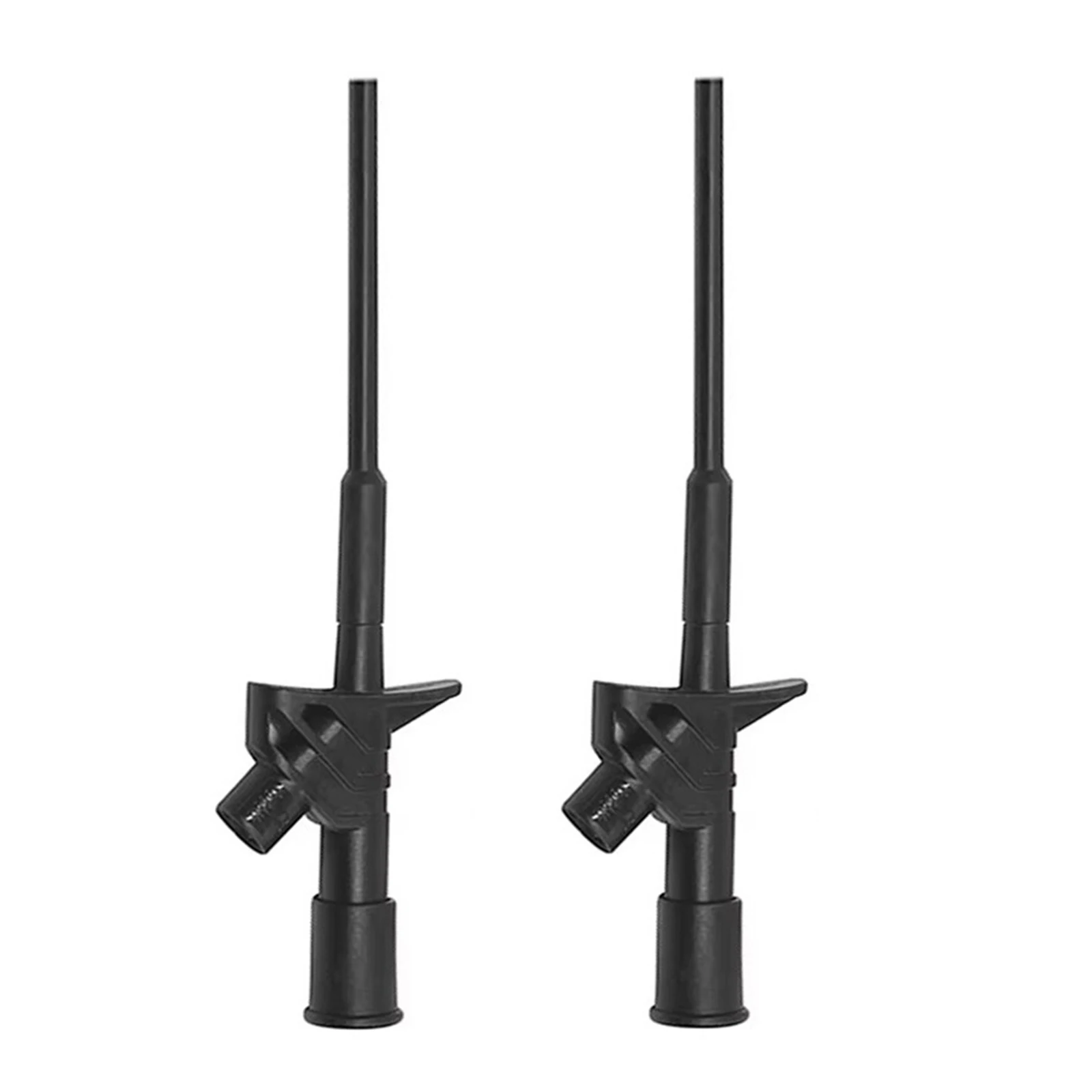 Crocodile Clips Insulated Test Leads 10A Current Test Probes Banana Connector Compatible For Electrical Measurement