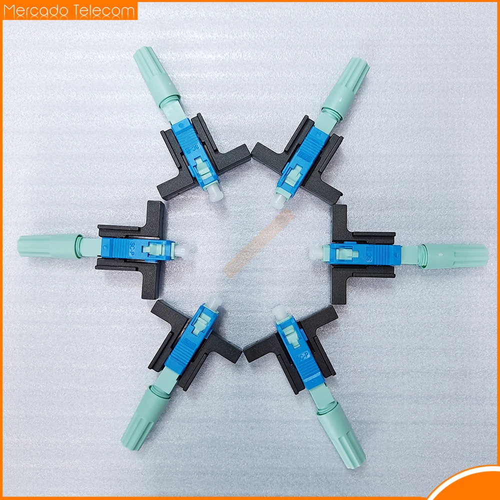 

High Quality 58MM SC UPC Fast Connector Single-Mode Connector FTTH Tool Cold Connector Tool Fiber Optic Fast Connnector