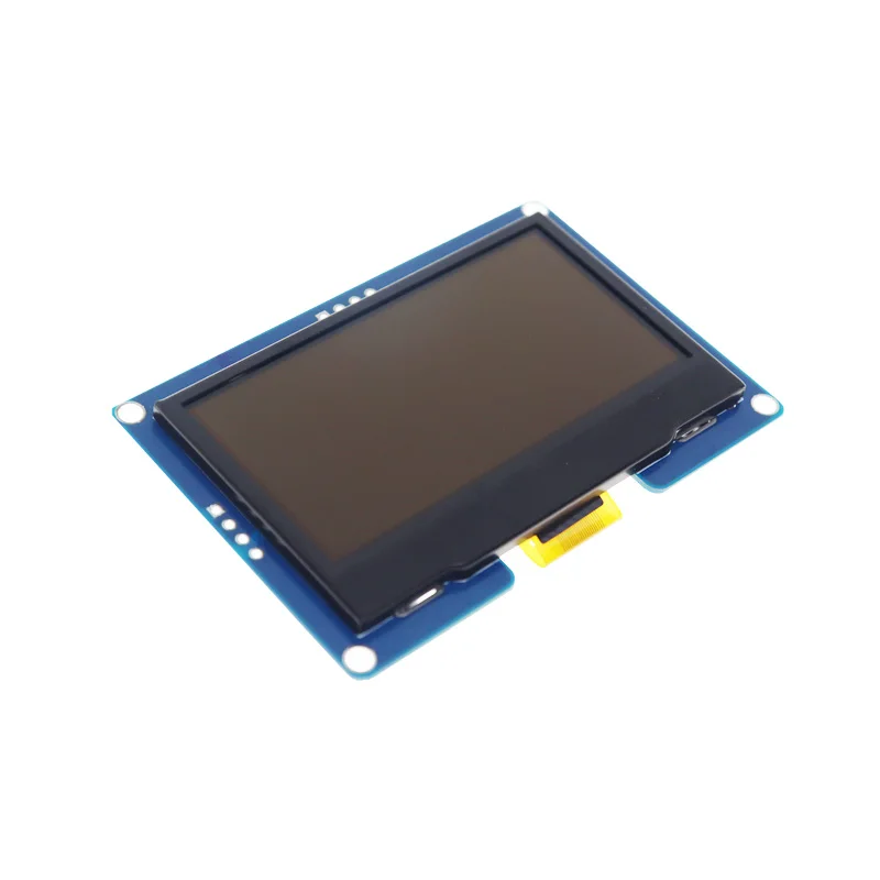 Módulo de exibição OLED de 2,42 polegadas com resolução 128x64 SSD1309 Driver IIC Interface 4Pin