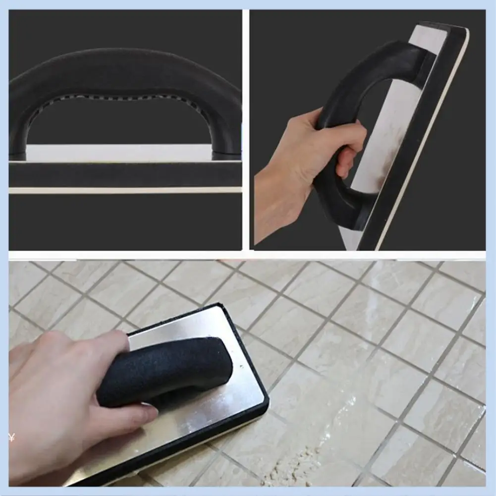 

MLGB-1 Tile Grouting Glue Molded Sponge Float For Masonry Concrete Dry Wall Plaster (9.5 X 4Inch Rubber Grouting Float)