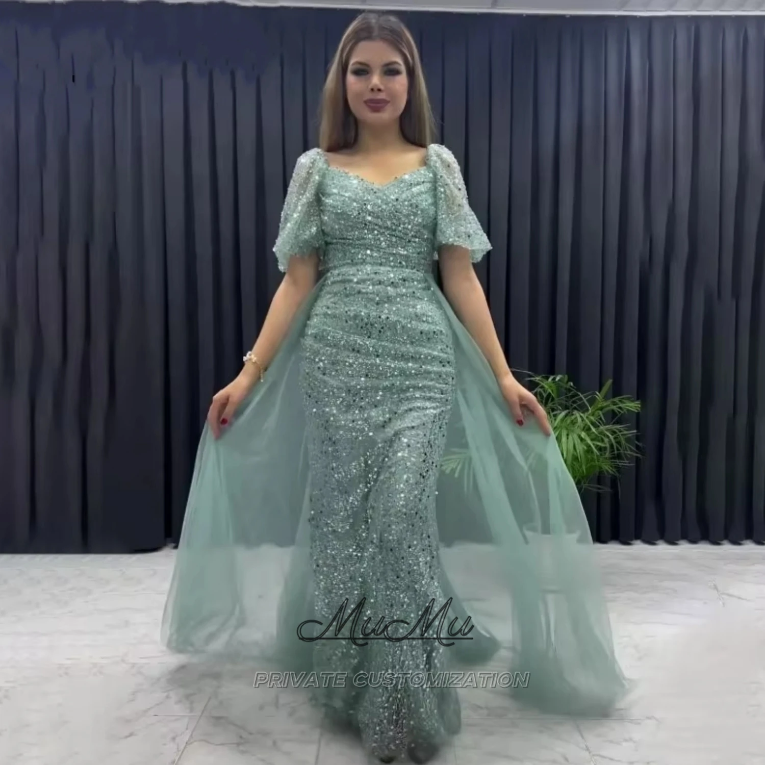 

MuMu Customized Dresses for Special Occasions Wedding Guest Dresses Elegant Party Cocktail Dresses Mermaid dresses Sequin dress