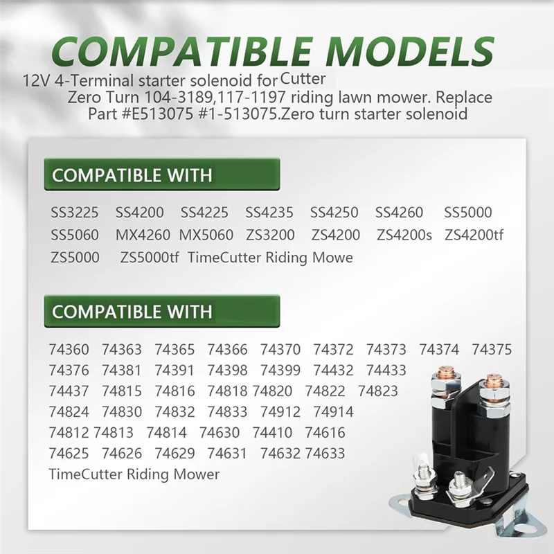 A05E-117-1197 كاتب الملف اللولبي ل Toro Exmark Timecutter Ss5000 Z4200 Ss4225 Ss4235 صفر بدوره جزازة العشب ، استبدال جزء #2