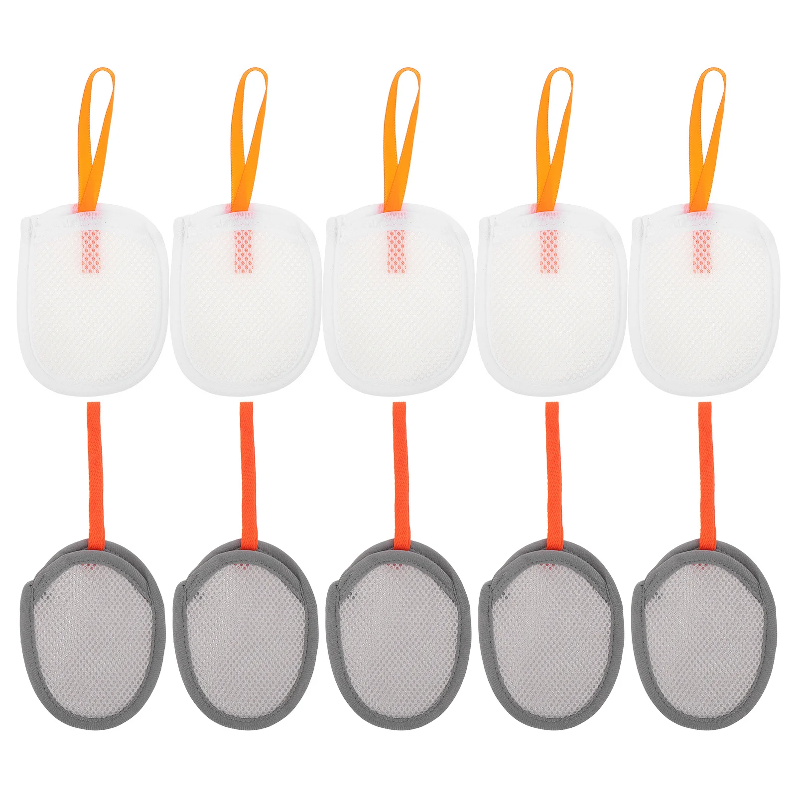 

10 шт. сетчатых мешочков для мыла для душа – двусторонние, для пенообразования, отшелушивающие, эффективные, быстросохнущие, для путешествий