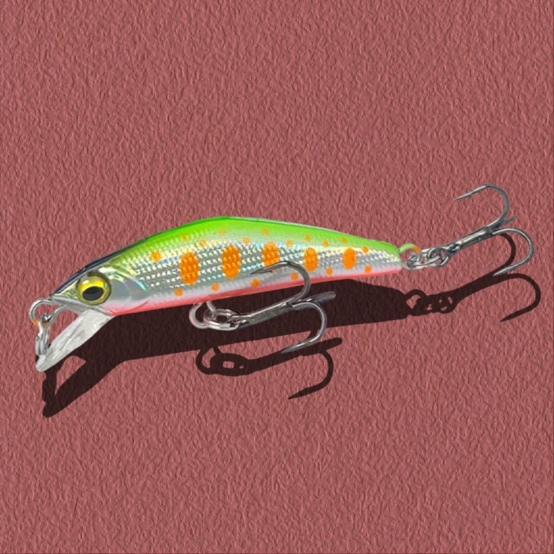 38mm 2g Sinking Mini Minnow Stream Baits Artificial Fishing Lures for Bass Rainbow Trout Carp Smith D-contact 38 Fishing Tackle