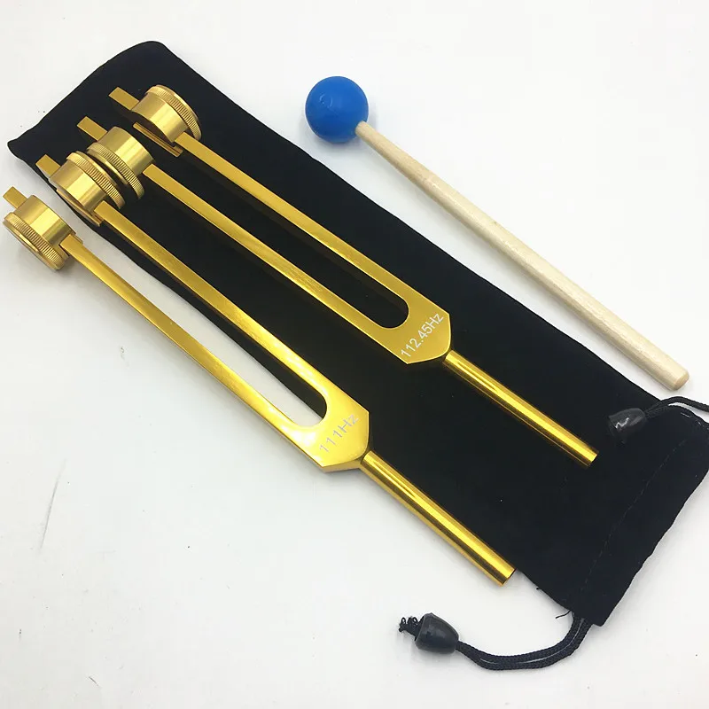 111Hz 112.45Hz Tuning Forks Yoga Meditation Tuning Forks Sound Healing Diapason Medical Musical Percussion Instruments