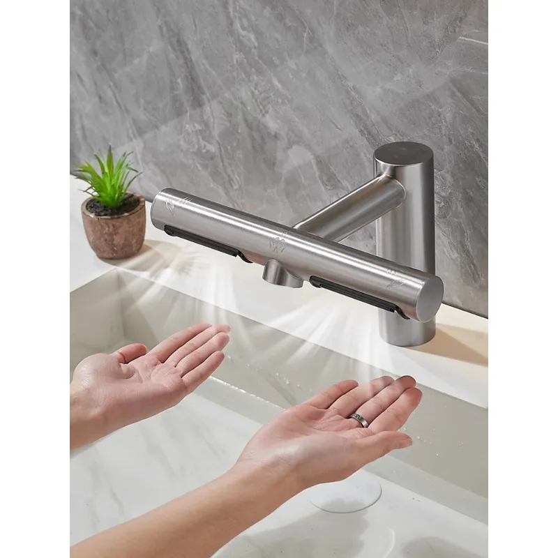 

2-in-1 Fully automatic induction faucet dryer Commercial bathroom 3-in-1 washing and drying integrated hand dryer