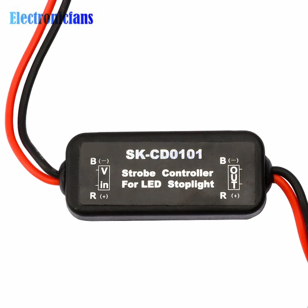 12-24V Blitzlicht-Controller Blinkmodul für LED-Bremslichter Rücklichter SK-CD0102 SK-CD0101 SK-CD0100 Auto Fahrzeugzubehör – Detail 3