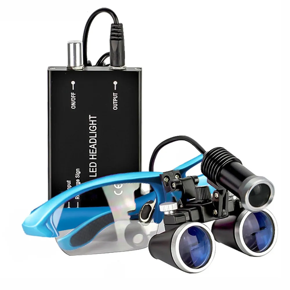 

2.5x 3.5x Led Ultralight Magnifier Binoculars Dentistaa Surgical Culos For Surgery Dent Ria