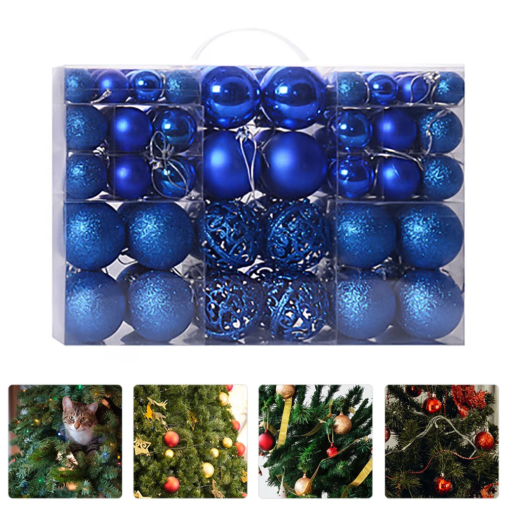 

100 Pcs Christmas Decoration Elegant Stylish Exquisite Craft Add Color Home Ideal Xmas Tree nament Hanging Create