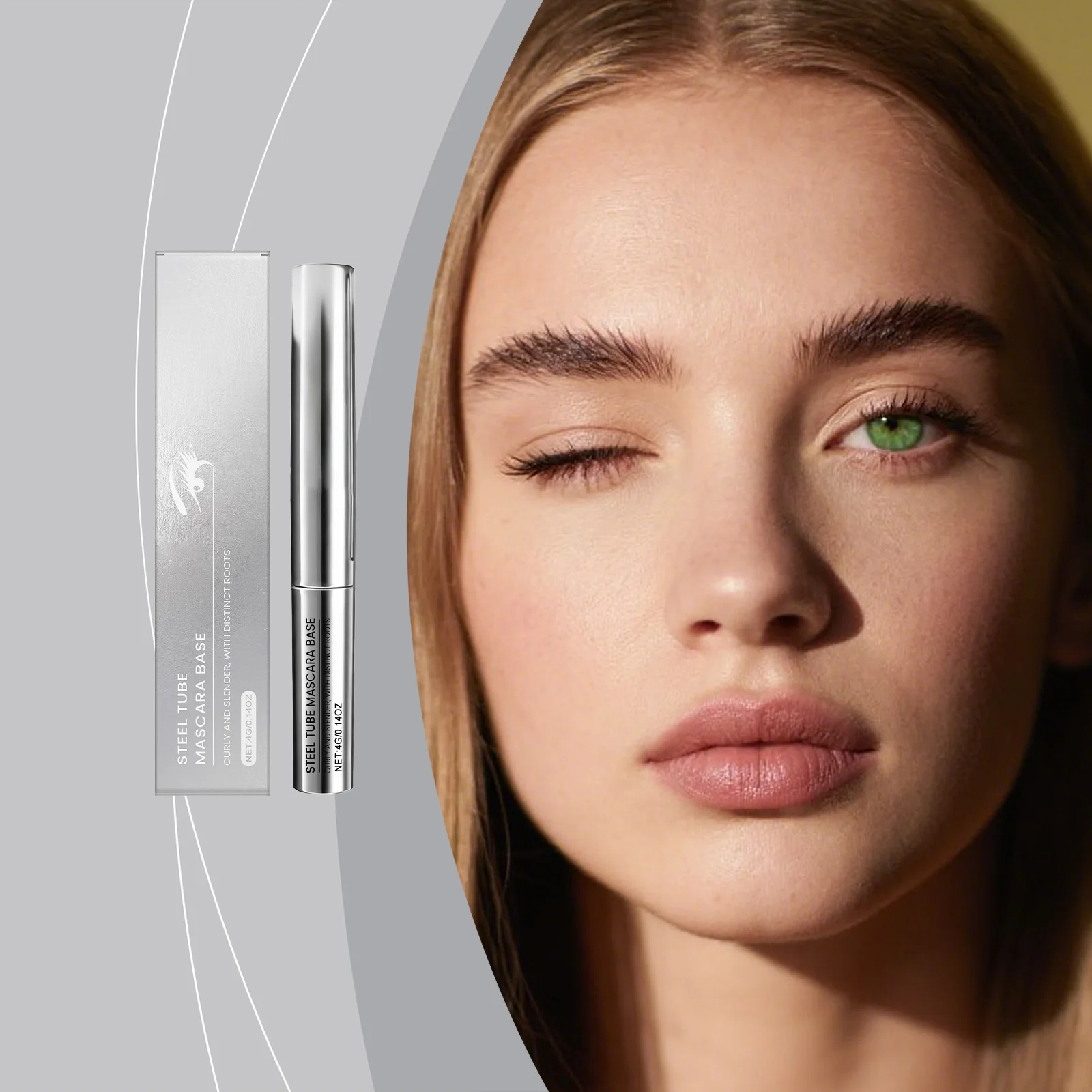 Primer per ciglia volumizzante Trucco occhi migliorato Leggero Bellissimo look quotidiano Arricciato naturalmente Resistente alle sbavature a lunga durata