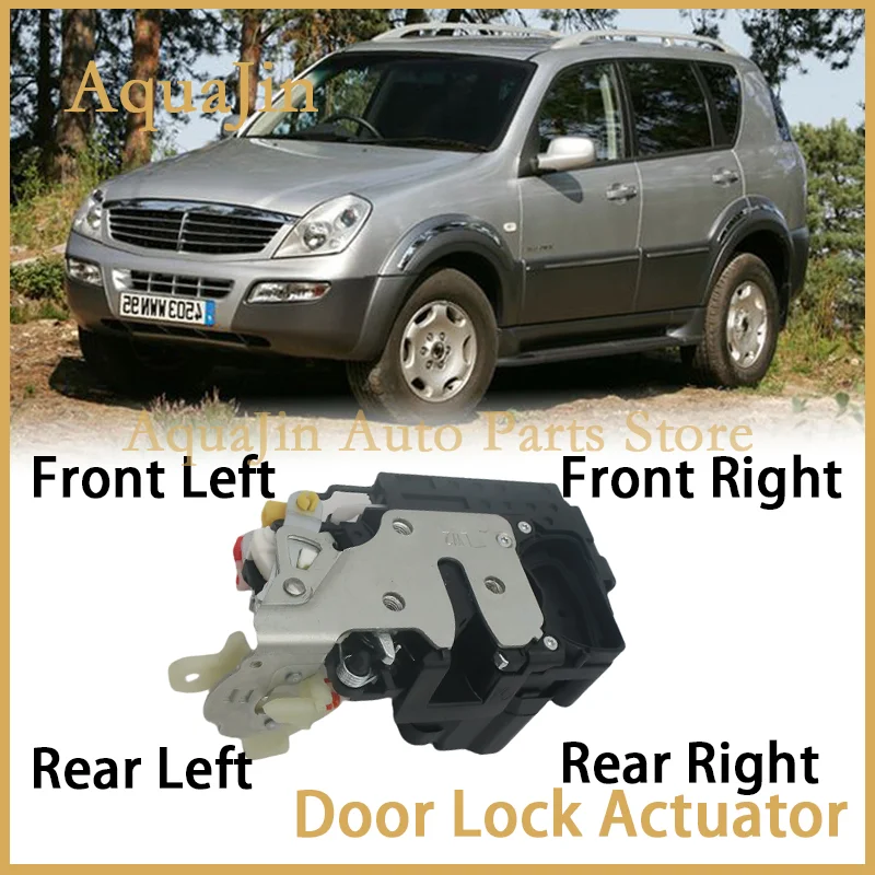 Front Rear Left Right Door Lock Latch For Ssangyong Rexton Y200 Y400 Daewoo Rexton Mahindra Alturas G4 7121008032 7122008012 OEM