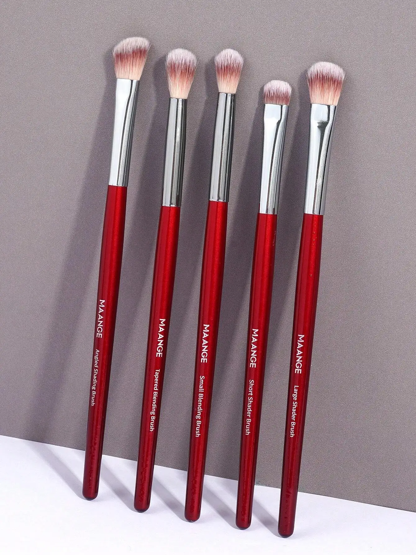 MAANGE Ensemble de pinceaux de maquillage professionnel pour les yeux, 3/5/7/12/15/30 pièces, pinceau pour fard à paupières, pinceau pour sourcils, pinceau mixte, pinceau pour eye-liner, fibres douces, outils de maquillage portables faciles à transporter, pinceau de voyage, cadeaux pour femmes et filles, avec une boîte en papier, ensemble de pinceaux, kit de pinceaux de maquillage, M
