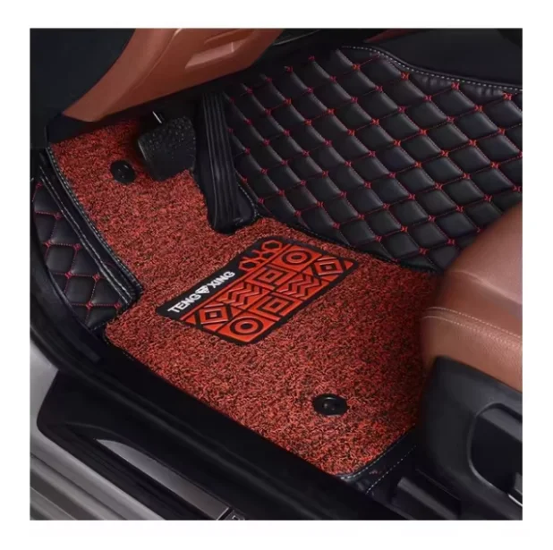 

Polar Bear Car Modification Store RHD/LHD Car Carpet Fit for All Weather Protection Non-Slip Vehicle Double Floor Mats