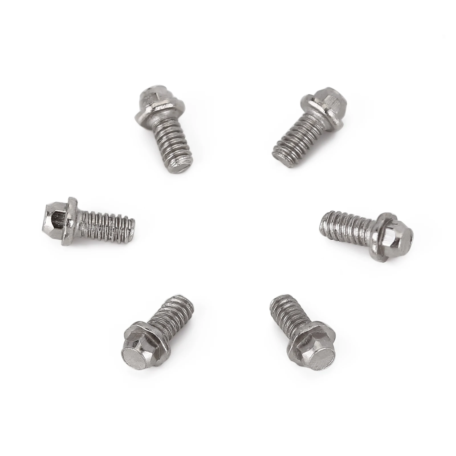 100Pcs M1.4 Stainless Steel Screws Hardware Fit 1.0inch Wheel Rims for 1/24 RC Car Crawler Axial SCX24 Upgrade Part