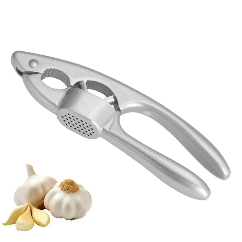 

Mini Garlic Grinder for Kitchen Creative Garlic Press Chestnut Clip Manual Mash Mashing Gadget Kitchen Accessories for Nuts