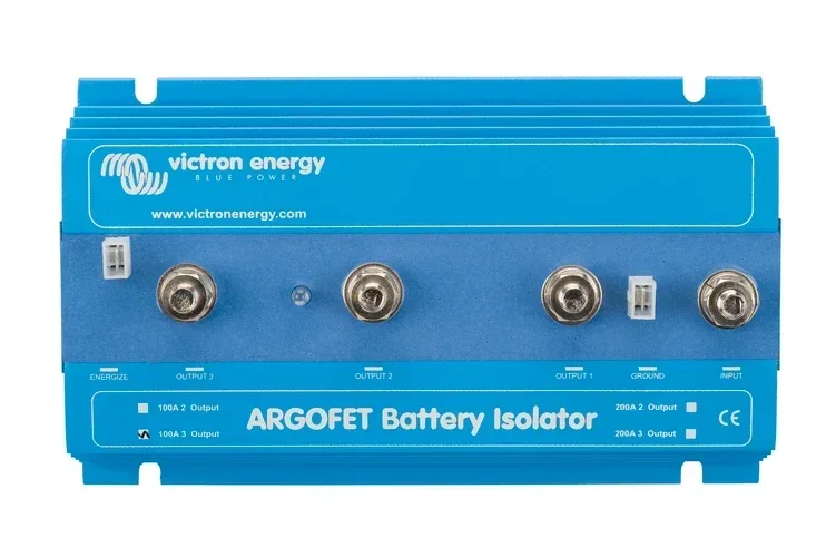 Dubbele batterij, één in en twee uit ArgoFET100/120/160A isolator, één opladen en twee geïmporteerde batterijen