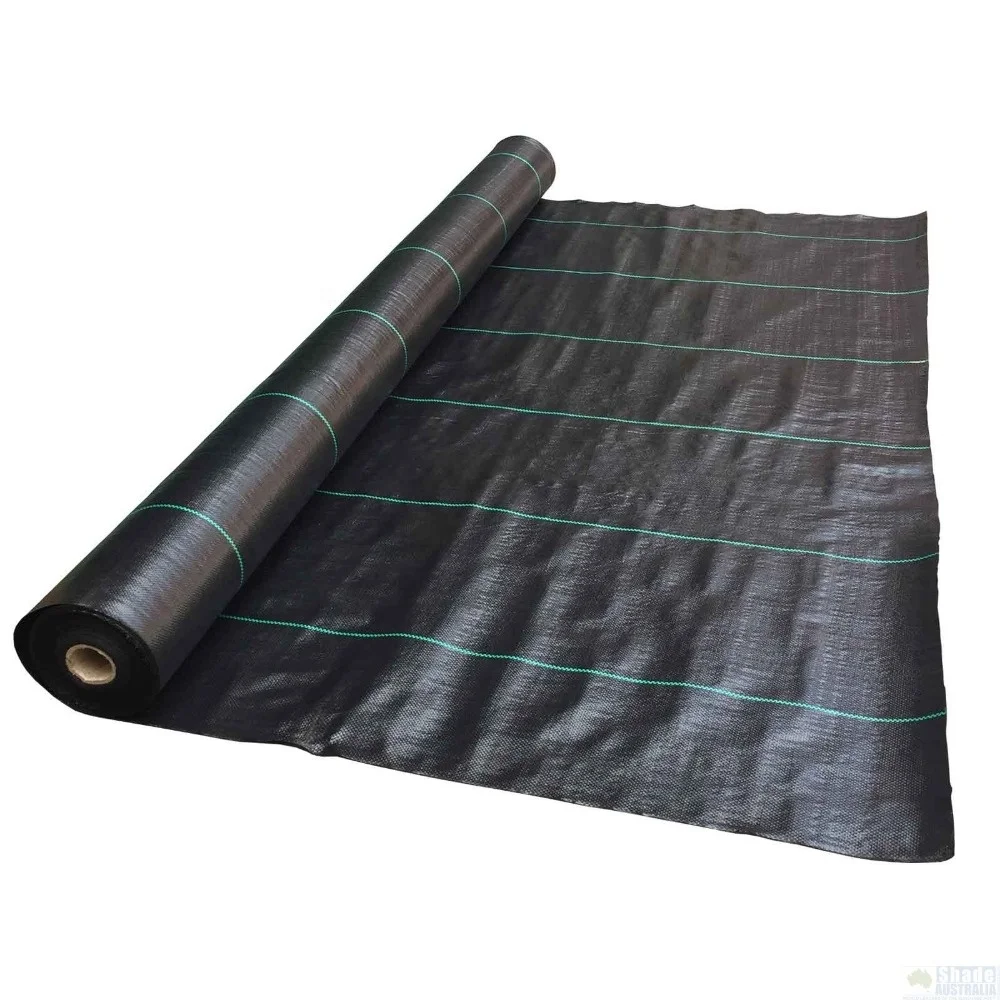 

Black/Green/White Color Agriculture Garden Anti UV PP Woven Geotextile Ground Cover Weedblock Control Barrier Landscape Fabric