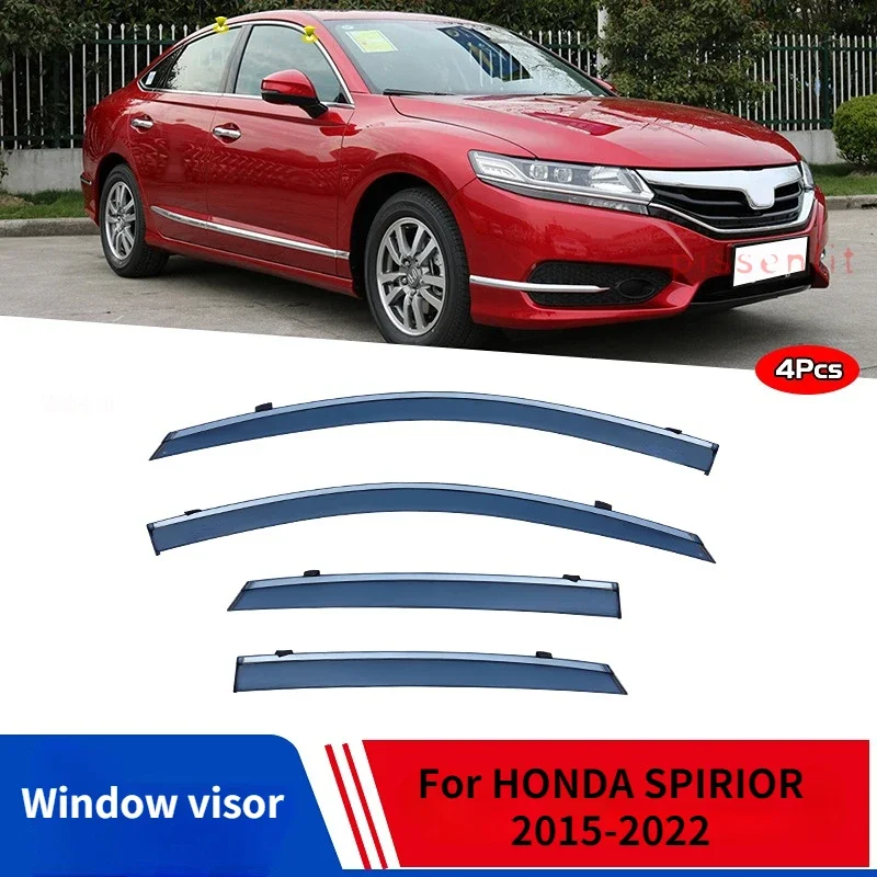 

Для HONDA SPIRIOR 2015-2022 оконный солнцезащитный козырек от дождя, солнцезащитный козырек, автомобильные аксессуары, аксессуары для дождя