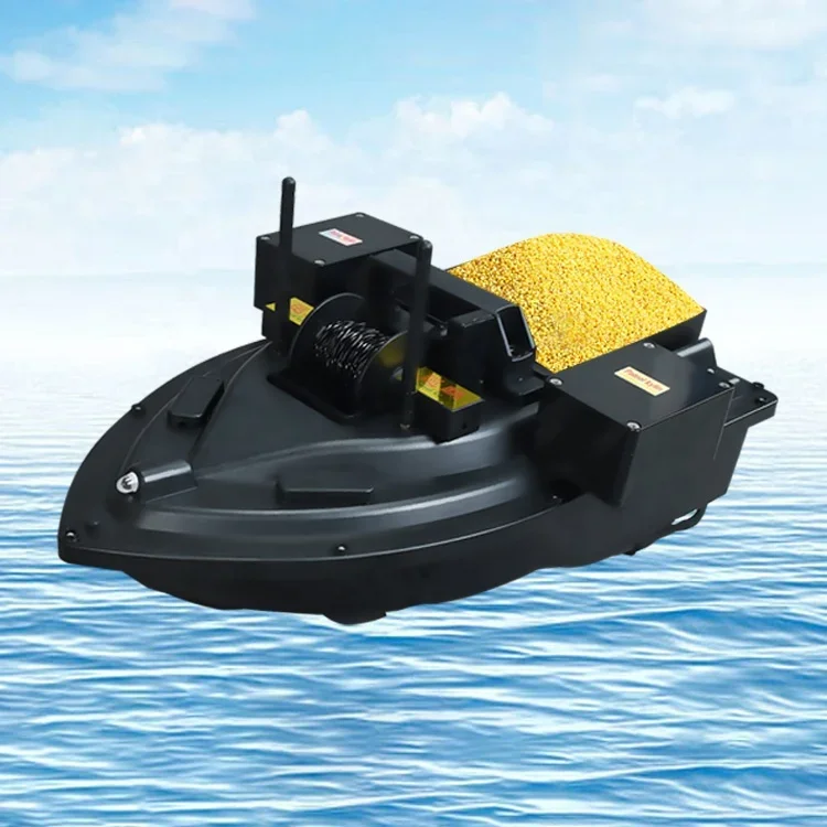 

2024 New Techniques 200M Remote Control Groundbait Fishing Bait Boat With Ultra Wide Angle And Gps