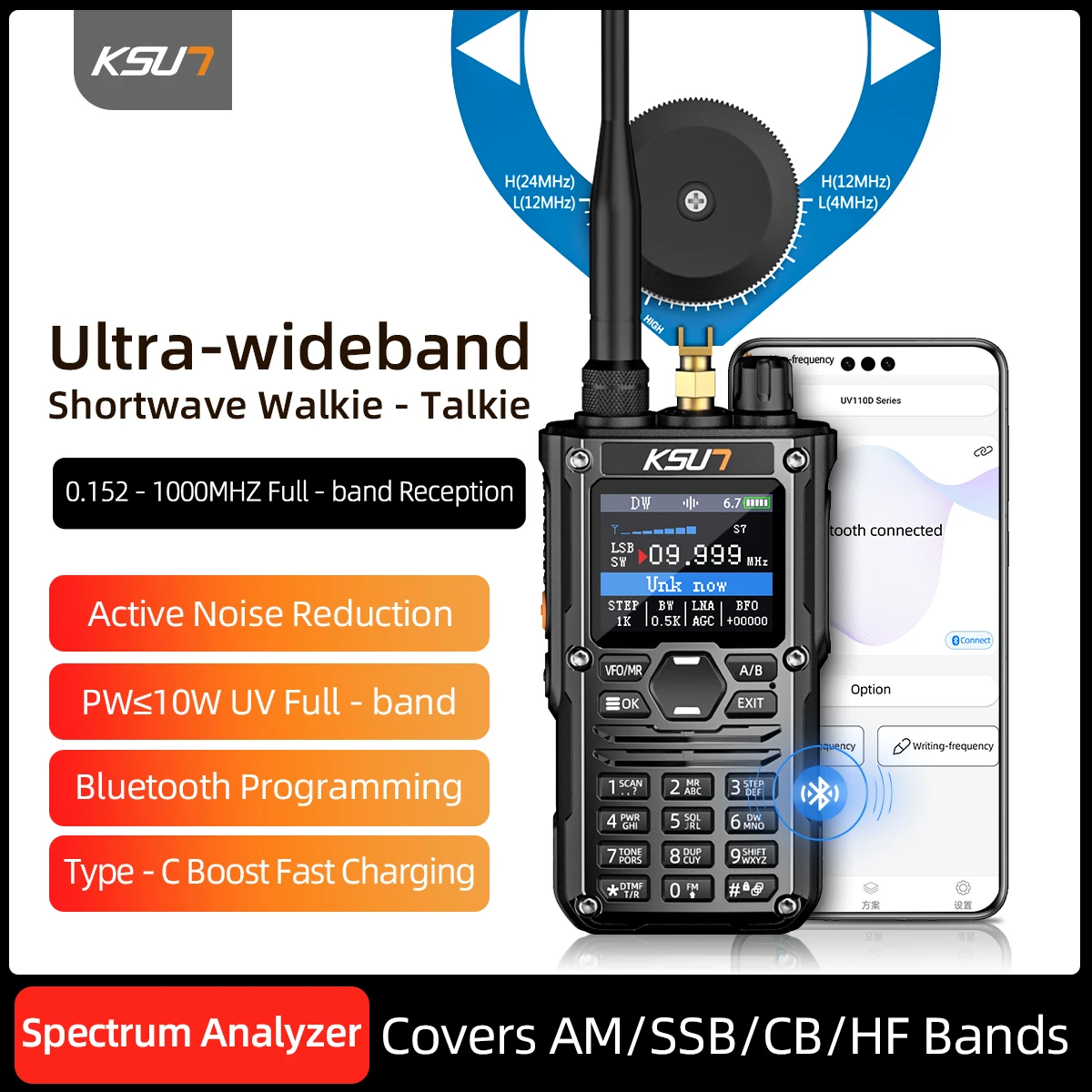 walkie-talkie-ham-radio-handheld-support-bluetooth-app-programming-ham-radios-177-inch-screen-noaa-weather-fm-radio-for-hiking