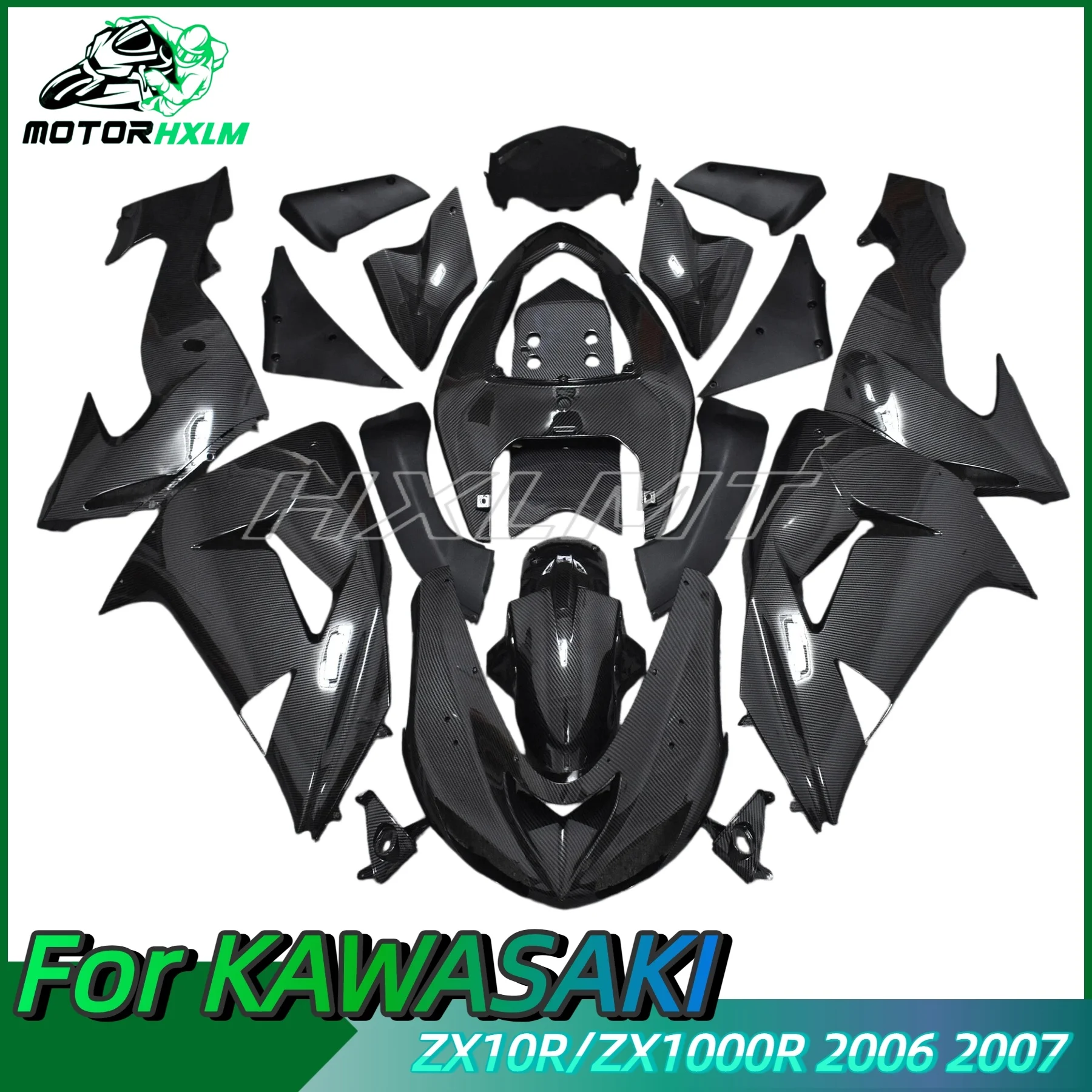 

ABS Kits for Kawasaki ZX10R ZX1000R 2006 2007 Motorcycle Aftermarket Fairings ZX-10 ZX-1000R 06 07 Bodyframe Shell