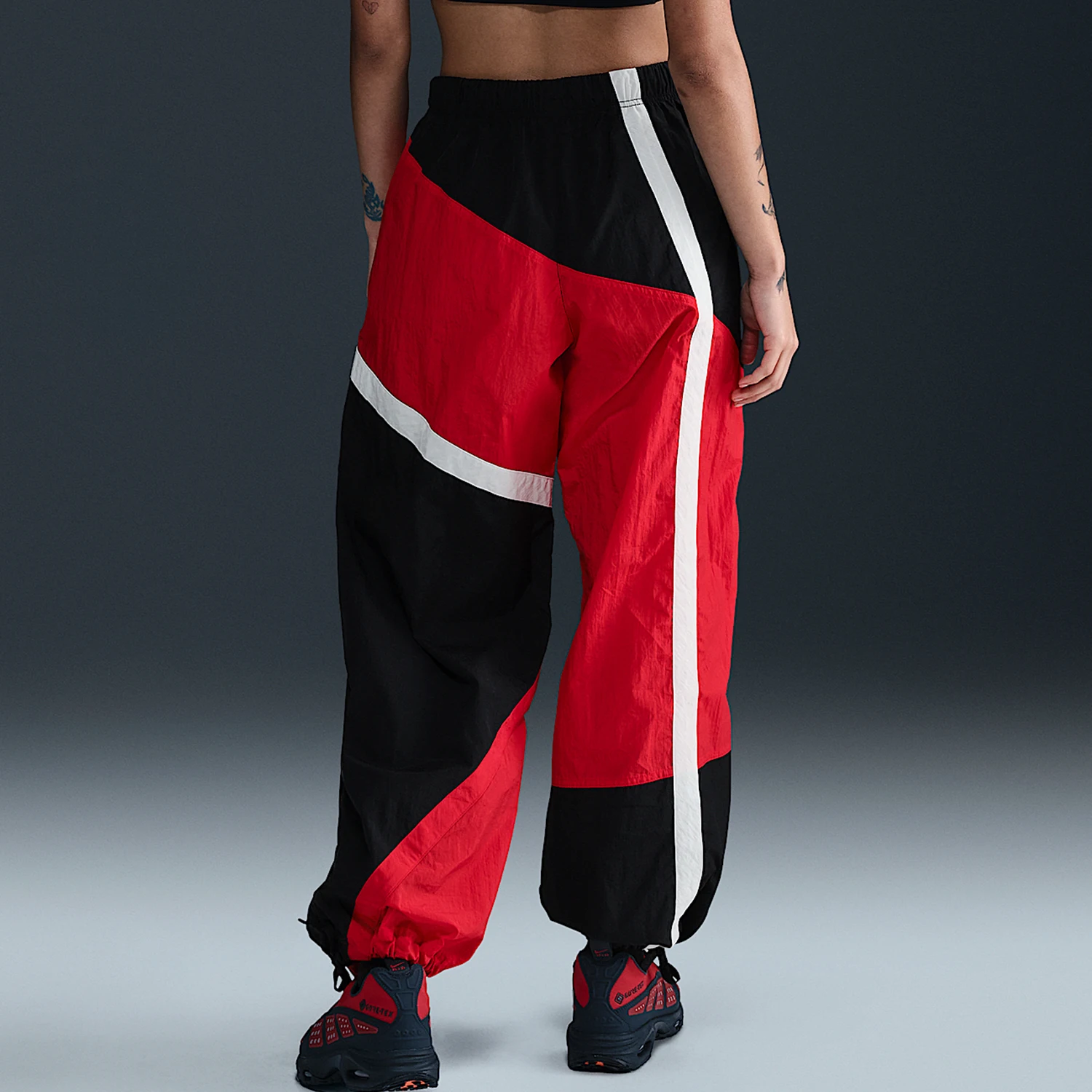 Nike Authentic New Women's Loose Wide Leg Woven Casual Sports Trousers HJ4179-657
