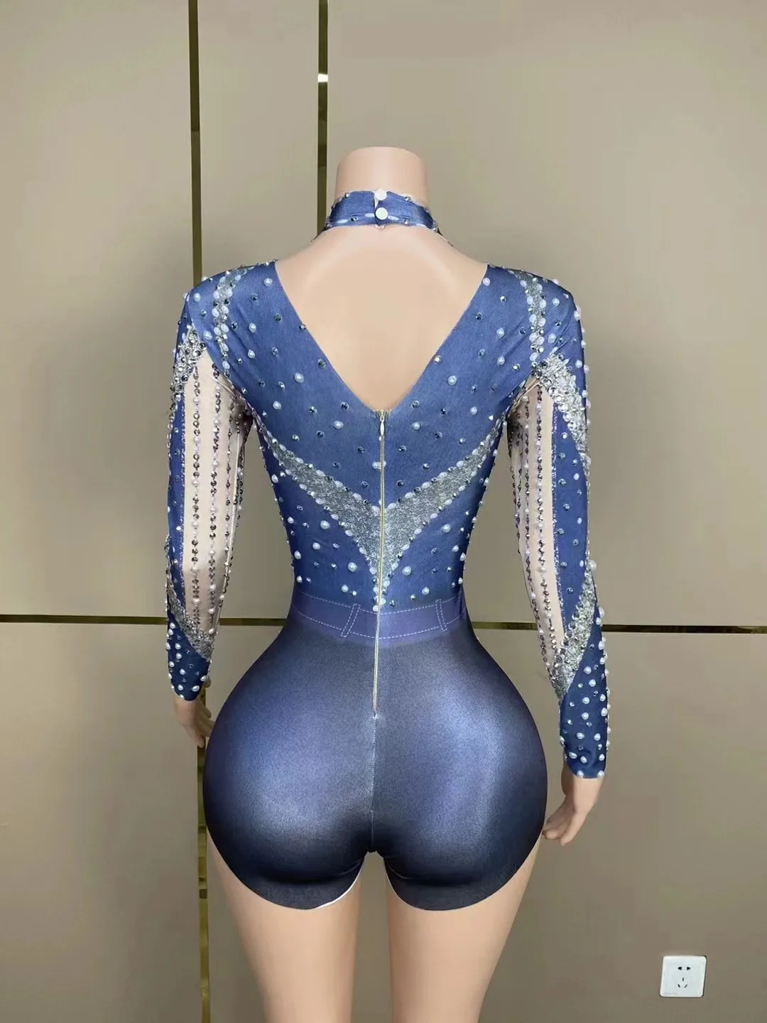 New Sexy Bodysuit Cowboy Leotards For Woman