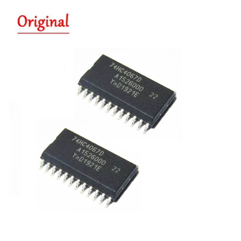 5PCS  IC 74HC4067 74HC4067D SOP-24  NEW and Original