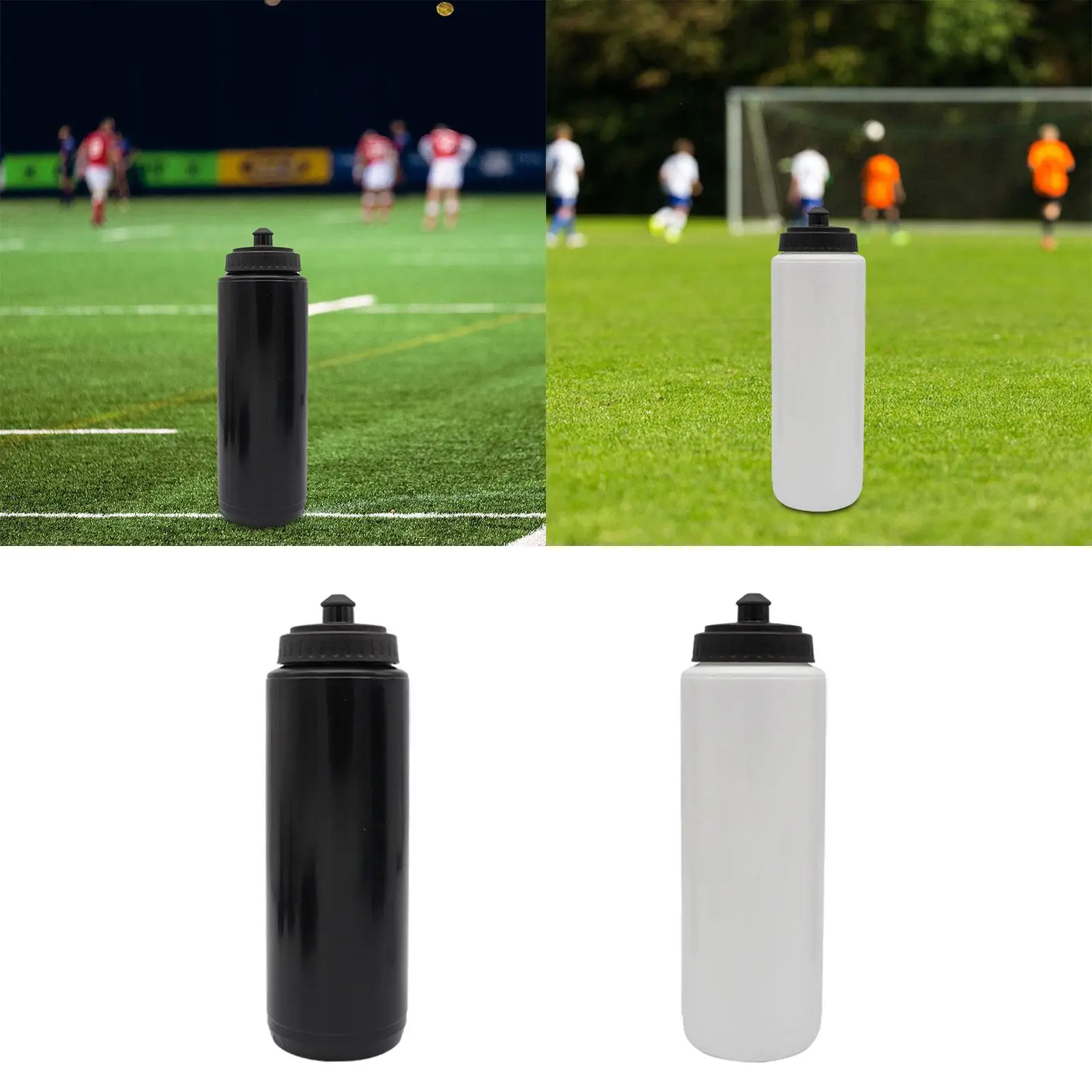 Sports Water Bottle Portable 1000 ml for Exercise Outdoor Sports Baseball