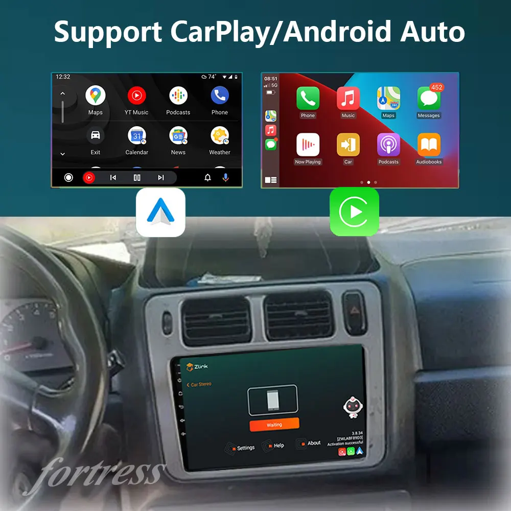 Radio samochodowe DSP 2din dla Mitsubishi Pajero iO 1998-2007 Android 13 4G WIFI Android Auto Carplay GPS nawigacja bez odtwarzacza DVD