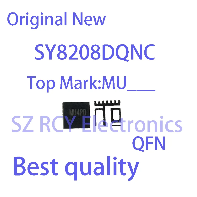 

(5 PCS)NEW SY8208DQNC SY8208D Top Mark MUXXX QFN Chipset