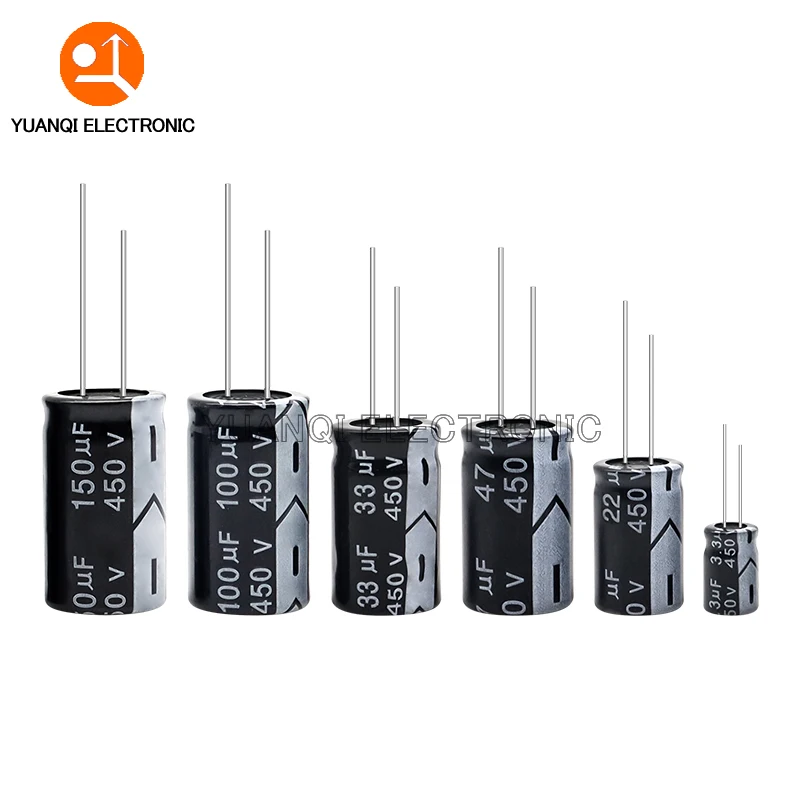 10V 16V 25V 35V 50V 63V 100V 160V 250V 400V 450V Electrolytic Capacitor 0.1UF 3.3UF 10UF 22UF 33UF 680UF 6800UF 10000UF 22000UF