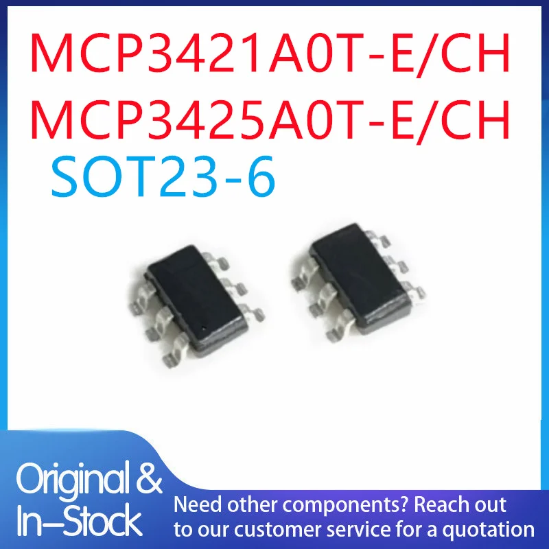 (10piece)100% New MCP3421A0T-E/CH MCP3421A0T MCP3421 MCP3425A0T-E/CH MCP3425 CQ37 CQ.. sot-23-6 Chipset