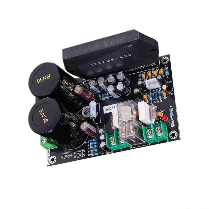 

E56B STK496-430 Толстопленочный музыкальный усилитель мощности, плата усилителя мощности 300 Вт 150 Втx2 AC35V