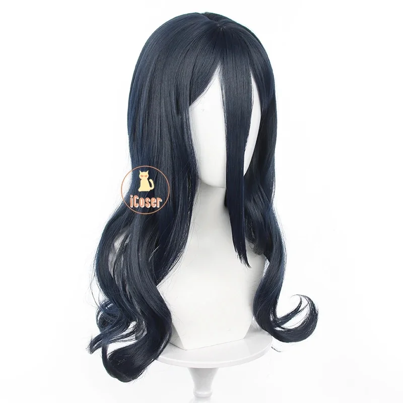 3,v;5'h\8/Kyotaro Sugishita Cosplay Wig Anime Wind Breaker Dark Blue Long Hair Bofurin Halloween Party Women Men Props7;j'9.g\2/ - view 3