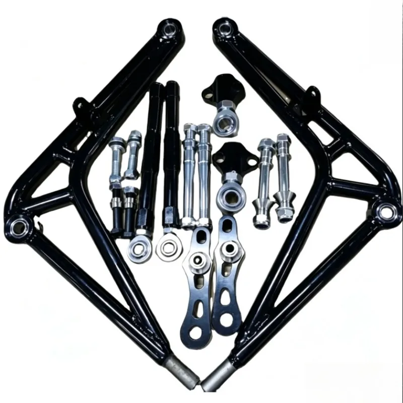 Heavy‑Duty Drift Steering Angle Kit YZ063, Front Suspension Control Arm Set For   E46 Drift Tuning Project