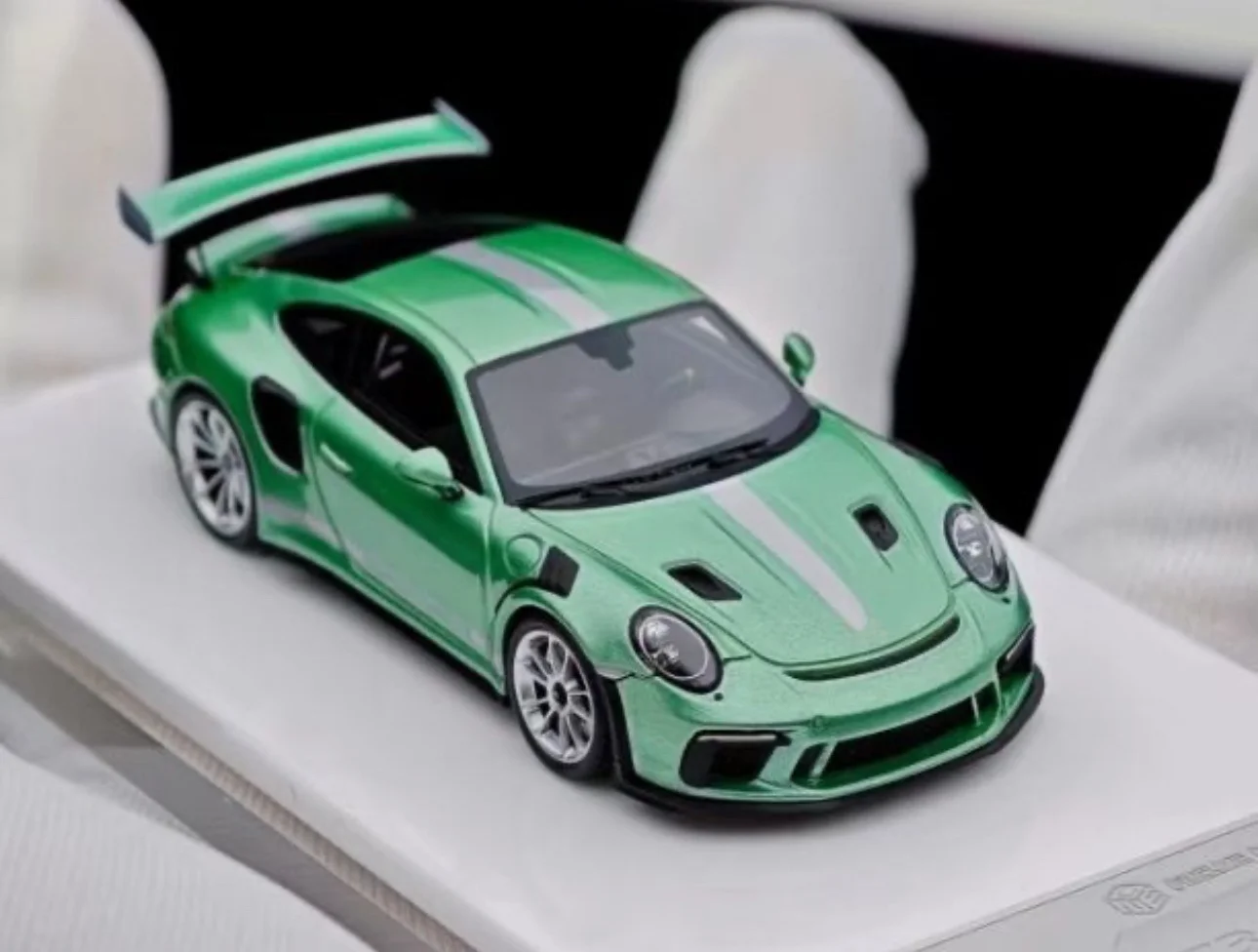 Fuelme 1:64 911(991.2) GT3 RS edición limitada coche en miniatura de resina adorno coleccionable