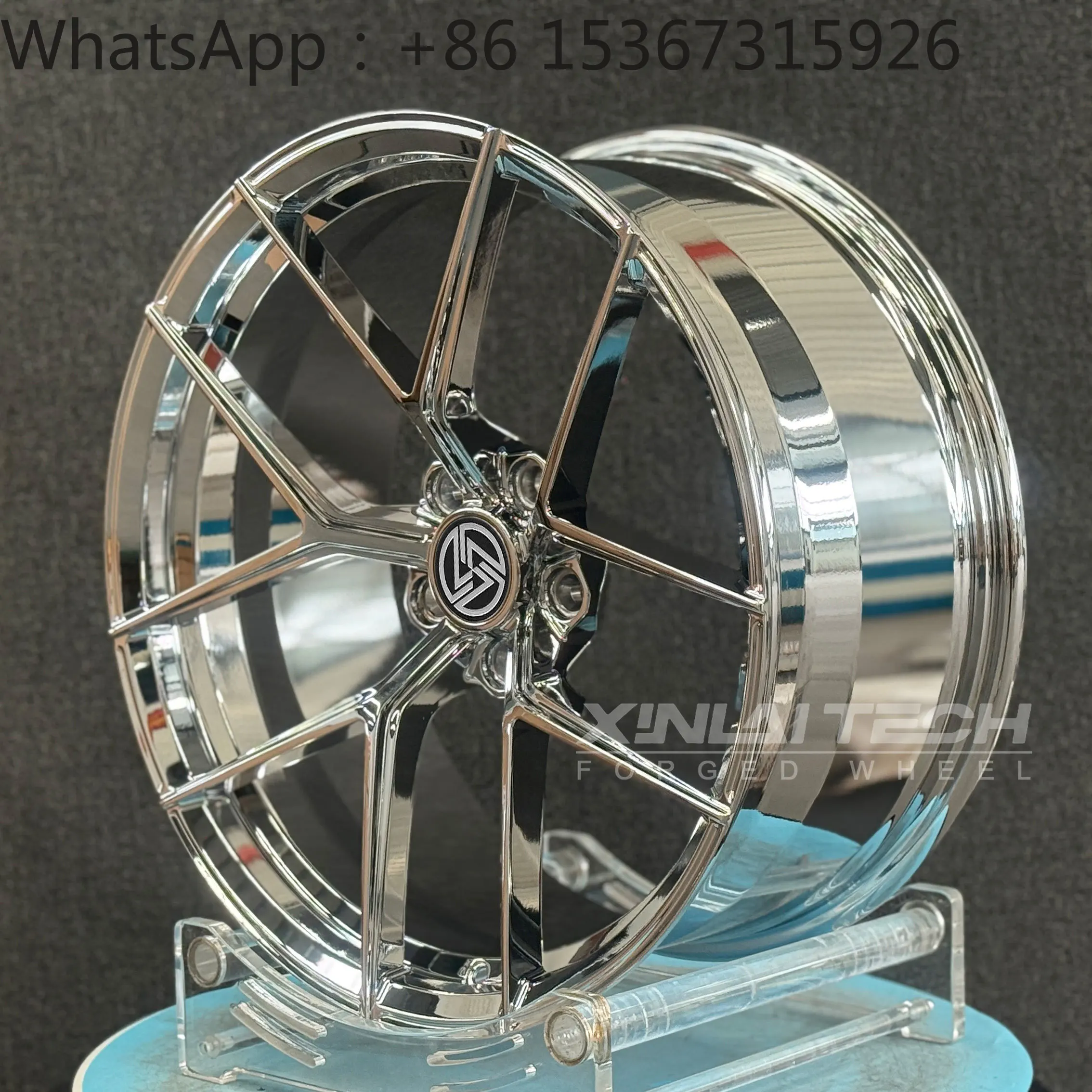 

Deep Concave Custom Chrome Forged Wheels 17-23 Inch 5x112 5x114.3 5x120 PCD Performance Car Alloy Rims