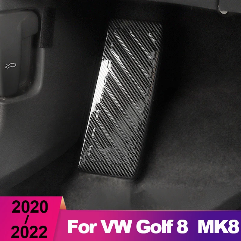 For Volkawagen VW Golf 8 MK8 2020 2021 2022 Stainless Steel Car Rest Pedal Cover Auto Foot Rest Pedals Footrest Pad Accessories