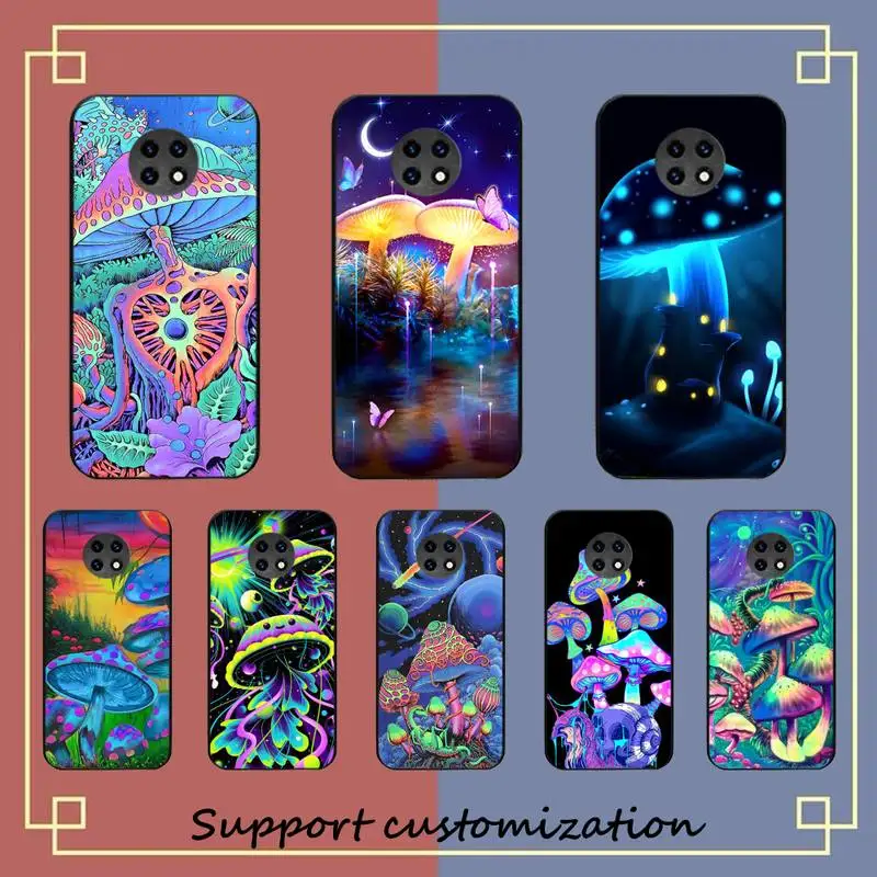 Weird Trippy Mushroom Phone Case for Redmi Note 8 7 9 4 6 pro max T X 5A 3 10 lite pro